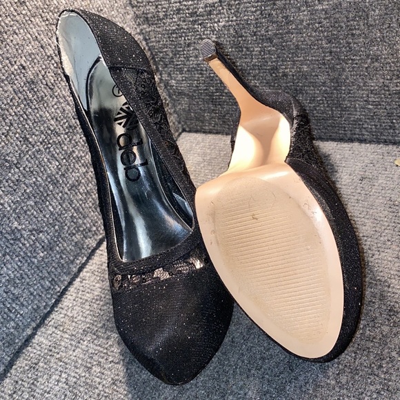 Deb black platform stilettos - Picture 6 of 7